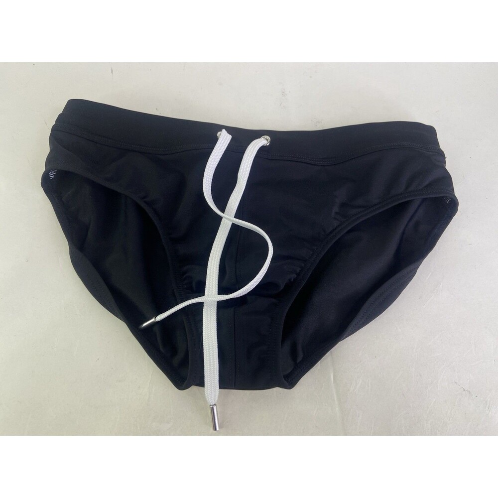 2XIST Essentials Rio Swim Brief Swimwear Bottoms Black Beauty Mens Size M
